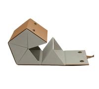 Generico Portaocchiali Da Sole Organizer | Custodia Multipiano per Occhiali | Portaocchiali Leggero Pieghevole per Viaggi Ufficio Casa Armadio Comò