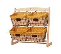 Generico Portaoggetti Decorativo For Cuscini, Scaffale For Cuscini A Doppia, Espositore Negozi Al Dettaglio For La Scuola Alberghiera Domestica Al Dettaglio(67.5x28x71cm)