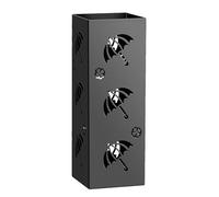 Generico Portaombrelli per Ingresso,Porta Ombrelli in Metallo con Secchio Cavo - Cestino per Ombrelli,per Ingresso Casa Giardino Interno Esterno