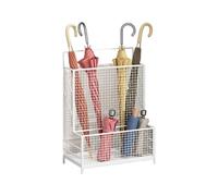 Generico Portaombrelli, Supporto Commerciale For Ombrelli In Metallo, Adatto For Il Corridoio 'ingresso(White)