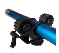 Generico Portapagaie per Kayak,Clip Regolabile Anti-Graffio,Supporto per Pagaia da Kayak con Montaggio su Binario - per con Canna da in Mare per attività Outdoor e Natura per Canoa su Binario e Rete