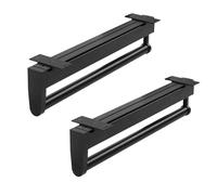 Generico Portapantaloni Estraibile Resistente, Asta Appendiabiti Regolabile e Supporto per Appendiabiti salvaspazio, Organizer per Abiti Retrattile, massimizza Lo Spazio nell'armadio