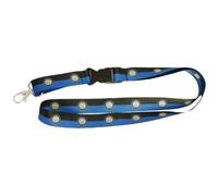 Generico Portapass da Collo per Inter Ufficiale, Portachiavi Ufficiale NERAZZURRI con Logo Storico, Disponibile in Blu o Bianco (Blu)