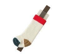 Generico Portapenne a calza con cinturino elastico, Red White