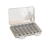 Generico Portapillole - Organizzatore di pillole da viaggio, Dispenser per compresse medicinali, Scatola porta pillole con scomparti, Dispenser per compresse portapillole per farmacia, portatile e