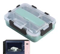 Generico Portapranzo In Acciaio Inossidabile 304 - Isolato Compartimentato Addensato, Cibo Per Studenti E Adulti | Contenitore Ermetico Antiscottatura Portatile Per La Preparazione Dei Pasti A T