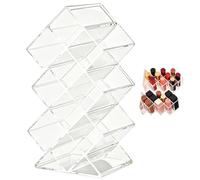 Generico Portarossetto,10 Scomparti Verticali Antipolvere,Custodia acrilica portarossetti - Per lucidalabbra, burrocacao, matite per sopracciglia, camera da, appartamento, bagno