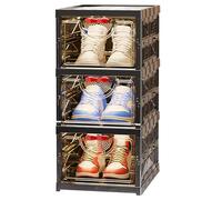 Generico Portascarpe Organizer | Scarpiera Stretta in Piedi Pieghevole a Cassetti | Soluzioni Risparmio Spazio per Casa Ingresso Soggiorno Camera Bambini Bagno