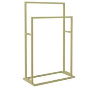 Generico Portasciugamani da Pavimento Oro 48x24x78,5 cm in Ferro