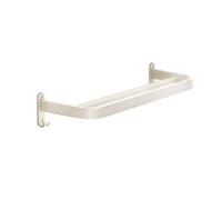 Generico Portasciugamani Space In Alluminio, Montaggio A Parete Con Doppia Asta, Due Metodi Di Installazione, Accessori For Il Bagno, For Bagno, Camera Da Letto, Cucina(50cm)