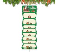 Generico Portasoldi Natalizi, per Feste a 10 Slot | Pieghevole Natalizio Ricco di Soldi | per San Compleanno Evento Speciale Occasione Mamma papà Amici Famiglia