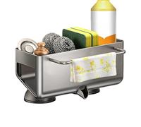 Generico Portaspugna per Lavello da Cucina | in Acciaio Inossidabile, Asciugatura e Scolapiatti,Portaspugna per - Casa Residenza Appartamento Camper Bagno Piano Di Lavoro Lavaggio