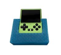 Generico Portatile da viaggio Borsette per GKD PIXEL2 Console di gioco Coperchio di protezione portatile Retro palmare Console di gioco caso (transpararent blue)