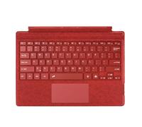 Generico Portatile ultra-sottile sostituzione della tastiera per Surface Pro3/4/5/6/7/7+ Computer Nuovo colore corrispondenza tastiera magnetica Bluetooth (Red)