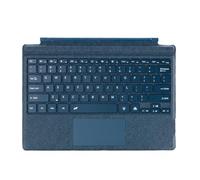 Generico Portatile ultra-sottile sostituzione della tastiera per Surface Pro3/4/5/6/7/7+ Computer Nuovo colore corrispondenza tastiera magnetica Bluetooth (Blue)