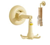 Generico Portautensili A - Organizer Da Parete Con Gancio Da Cucina Rotante | Ganci Da Cucina Multiuso, Portautensili Per Cucchiai, Spatole, Utensili, Organizzativo, Senza Foratura, Uti