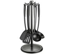 Generico Portautensili Girevole | con 8 Ganci per Spatole,Organizer Girevole a 360° per Cucina | Per Spatola Mestolo Cucchiaio Casa Ristorante Fattoria Scrivania Cassetto Mobile