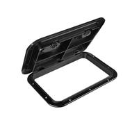 Generico Portello di Coperta Nautico | Portelli di Accesso Rettangolari per Barca - Antiscivolo con Tenuta Stagna per Esterno, Yacht, Camper, Kayak e Imbarcazioni Marine