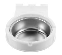 Generico Posacenere da Parete in Acciaio Inossidabile con Coperchio Posacenere da Esterno e Interno per Bar Bagni e Centri Commerciali Contenitore Portaoggetti Salvaspazio e Facile da