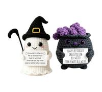 Generico Positive Crochet Halloween - Festive Inspirational Tabletop Decor