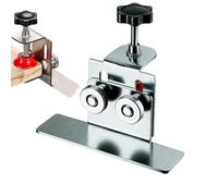Generico Posizionatore Per Porte Di Armadio - Modello Multifunzionale Regolabile In Acciaio Inossidabile E PP - Strumento Preciso Per Installazione Di Ferramenta E Mobili, Campo Di Serraggio 0-36 Mm