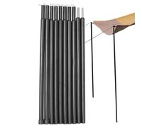 Generico Post della - Post di Supporto in Ferro per Tende da Sole - aste di Ferro per Sport all'aperto per Vela, da Spiaggia, Tende da Sole, Amaca del Parasole, Tarpaulin, coperture
