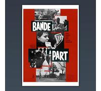 Generico Poster da parete Bande A part - Godard - 70x100 CM