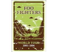 Generico Poster Foo Fighter Tour 2005/2006, 61 x 91,5 cm, Lucido, Nero, Decorativo da Parete