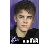 Generico Poster JustinBieber, Viola, Dimensione Maxi, Pin Up da Parete