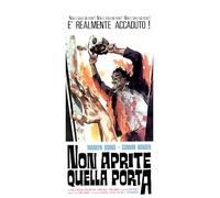 Generico Poster Non aprite quella porta - Locandina 33x70 cm | Stampa Horror Vintage su Carta Patinata | Cult di Tobe Hooper - SACWEBPHOTO