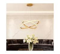Generico Postmodern Creative Individuality Ice Water Crystal LED Pendant Light For Living Room Dining Room And Bedroom Decoration