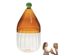 Generico Pot À Bonbons Avec Couvercle - Rangement De Cuisine Décoratif, Pt En Verre Lave-vaisselle, Style Noël Festif, Pièce Maîtresse, Organisation Sucreries | Pot Décoratif Cuisine, Cadeau Gourmand