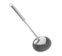 Generico Pot Brush - Comfortable Grip Technology Stainless Steel Scrubber | Pan Cleaner Scrubber Dish Brush, Cookware Cleaners, Kitchen Sink