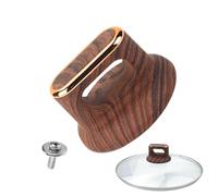 Generico Pot Lid Handle Knob - Universal Replacement Design, Heat Resistant Grip | Universal Cookware Fit, Cookware Lid Handle For Pans, Pots, Kettles, Slow Cookers, Kitchen Repair Accessory