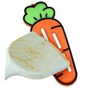 Generico Pot Lid Holder, Drying Mat For Kitchen, Carrot Shape Non-Slip Mat, Counter Storage Spatula Pot Lid Cutting Board Soap