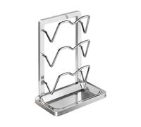Generico Pot Lid Rack - Cookware Arrangement Stand, Compact Kitchenware Management Solution, Multipurpose Storage System Accommodating Covers Utensils Serving | For Kitchen Home Pantry Counter