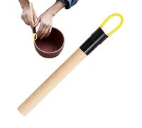 Generico Pottery Carving Tools, Wooden Handle Set, 7.09x0.79in Sculpture Modeling Supplies, Authentic Ergonomic Design, Multipurpose Scrapers for Art School, Embossing, Styling, Projects