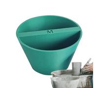 Generico Pottery Rim Rounder - Clay Shaping Tool for Smooth Edges | Ergonomic Wooden Handle with Durable Metal Wheel, Ideal for Pottery, Ceramics, Sculpting, and DIY Clay Projects