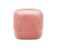 Generico Pouf Multifunzionale Rotondo in Velluto, Comodo poggiapiedi Imbottito, Sgabello per Cambiare Le Scarpe, per Soggiorno, Camera da Letto, Ingresso, corridoio, Rosa 40x40x40 cm (16x16