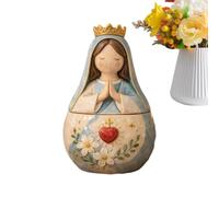 Generico Prayer Keepsake Box - Virgin Mary Jesus Table Decor