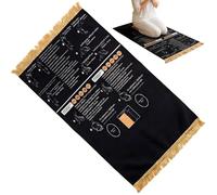 Generico Prayer Mat for Kids, Large Spiritual Praying Rug Soft Fabric, Portable Religious Mat for Converts Travelers Students Parents, Home Travel Sunday School Mosque Spiritual Retreats Bedroom