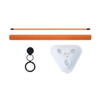 Generico Precise Swing Trainer, Plane Indicator Stick, 10 inch Tool with Guide Feature, Portable Alignment Rod, Folding Pointer with Modern Style, Training Aid for Backyard & Gym