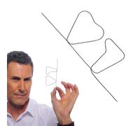 Genérico Prediction Wire Show Props, Shape Memory Wire Street Pocket Table Maagic Tricks, Educational Toy Memory Wiire Magician Trick Toy for Paarties and Performances