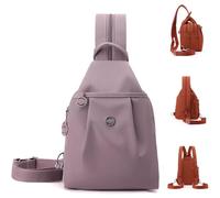 Generico Preferablen Bag, Vovtva Waterproof 2-Way Commuting Bag, Preferable Large Capacity Oxford Women Backpack Shoulder Bags (Pink)