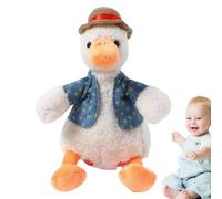 Generico Premium Talking Duck Stuffed Animal - Electronic Dancing & Singing Musical Toy | Adorable Exquisite Workmanship Interactive Doll for Christmas and Thanksgiving Holiday Favors