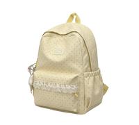 Generico Preppy Backpack - 410g Lightweight Large Capacity Lace Schoolbag | Cute Aesthetic Backpack for School Zoo Parties Park Garden Camping Picnic Walking Tablets Textbooks Snacks Toys
