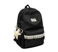 Generico Preppy Backpack - Cute Girly Bag | Lightweight Large Capacity | Nylon material • Lightweight 410g design • 29 × 13 × 43cm size for toys, snacks and travel