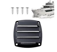 Generico Presa d'aria marina, piastra branchiale presa d'aria a 4 slot - Ventilazione liscia della copertura dello sfiato marino per camion yacht
