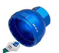 Genérico Presa Del Supporto Inferiore Della Bicicletta - Chiave Di Supporto Inferiore Della Bicicletta | Strumento Di Staffe Chiave Installazione Della Bicicletta | Strumento Di Rimozione Manovella