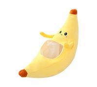 Generico Presentata di peluche per il copricapo - Banana del cappello, | Novità cappello da cibo per adulti per adulti per festival alimenti a tema Accessorio in costume a tema